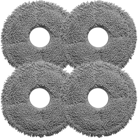 Dreame 2x Paia Panni mop di ricambio lavapavimenti per DreameBot L10s Pro, Fino a 180 giri/min, Pressione costante, Pulizia a fondo dei pavimenti