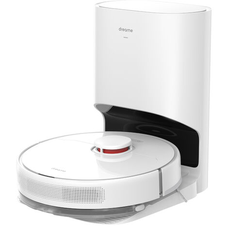 Dreame – Aspirateur robot laveur 4000Pa – Navigation LiDAR – Vidange automatique – Autonomie 120 min – Compatible Alexa et Google Assistant