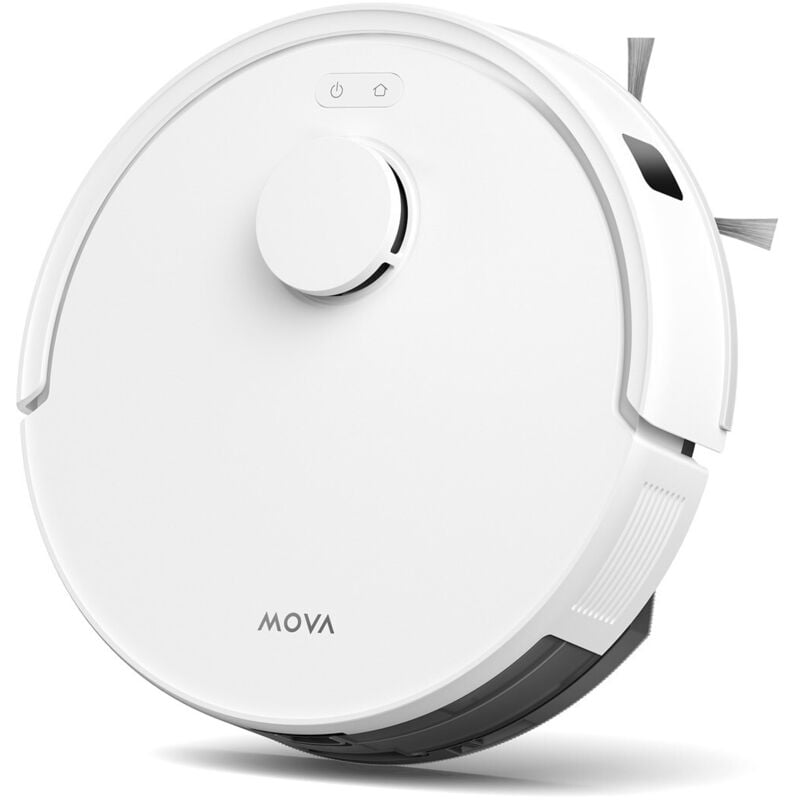 Mova E20 - Robot Aspirateur Laveur - Navigation lds, Puissance d'aspiration de 5 000 Pa - Aspirateur et Mop 2-en-1 - Comp - Dreame