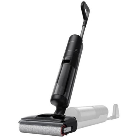 DREAME H12 Pro FlexReach Aspirateur Eau et Poussière Sec et Humide sans Fil, 18KPa, Design Piatto a 180°, 5 Min di Asciugatura, Pulizia a caldo a 90 °C, 50 Min di pulizia continua