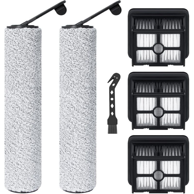 Dreame H12S Wet and Dry Vacuum Cleaner Accessory Kit with suction power accessories, 2 brush rolls, 3 HEPA filters and 1 cleaning brush