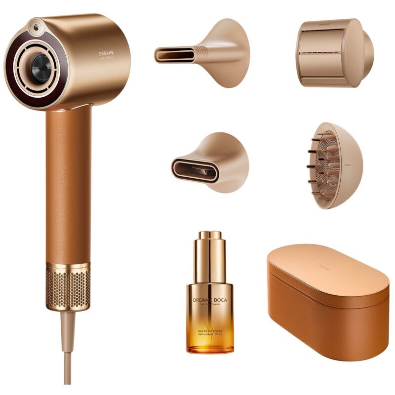 DREAME S&egrave;che-cheveux haute vitesse -  Miracle Pro Moteur puissant de 130 000 tr/min Brumisation dessence nourrissante