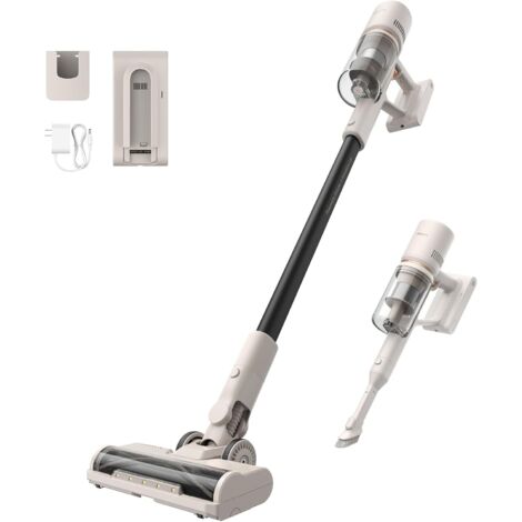 Dreame U10 Aspirapolvere Senza Fili, Potente aspirapolvere 100AW con fari LED, Durata Della Batteria 40 Minuti, Aspirapolvere Portatile per la Pulizia Profonda dei Capelli, Pavimenti Duri,Tappeti,Auto