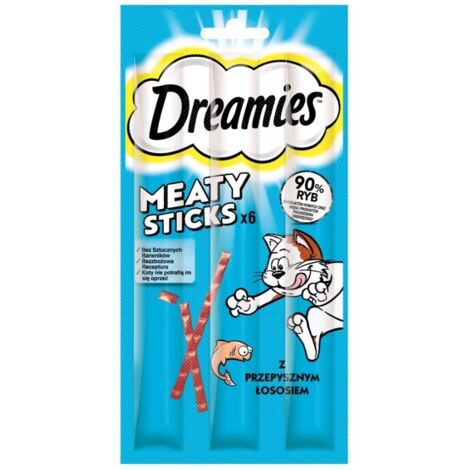 Dreamies Meaty Sticks Salmón 30g