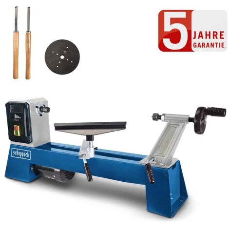 DRECHSELMASCHINE DRECHSELBANK FÜR HOLZ 500 MM 400W SCHEPPACH DM500T