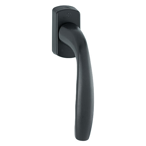 Dreh-Kipp-Fenstergriff New-York 0810/U10 HOPPE F2 Schwarz matt M5x45 - 11572383