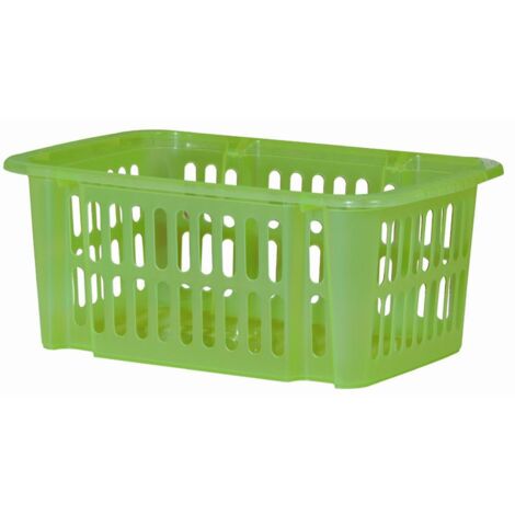 Dreh-Stapelkorb 30 x 19 x 12,5 cm Kunststoff, sortierte Farben