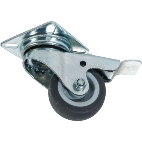 Drehbare Rollen WERKA PRO mit Bremse  Ø 50mm