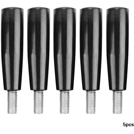 Drehbarer Bakelitgriff M10 x 80 - 5 Stück für Gewindeschneidmaschine - Ersatzteile