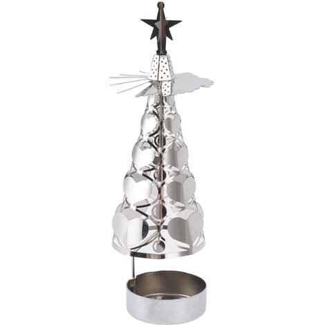Drehbarer Kerzenhalter, Set aus drehbaren Kerzenständern in Herzform für Weihnachten, romantische Hochzeiten oder Partys