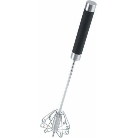 Drehbarer Schneebesen – langlebiger, rostfreier manueller Dreh-Schneebesen aus Edelstahl