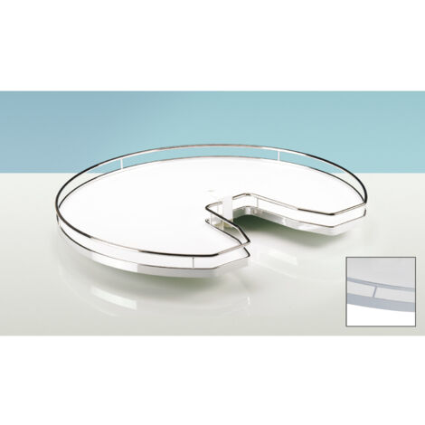 Drehboden 3/4 Falttür 900 mm chrom