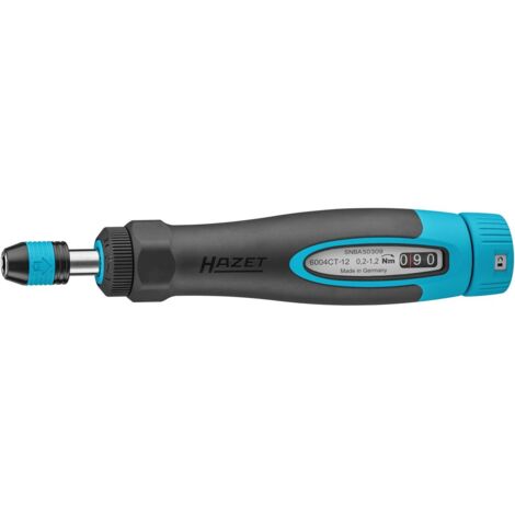 Drehmomentschraubendreher 6004CT-12 0,2-1,2 Nm HAZET