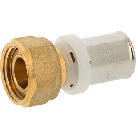 Drehmutter Messing XR Multilayer-Abschluss mit Crimp TH-H-U-RFz 26x34 - Ø32