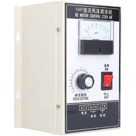 Drehzahlregler für 750-W-220-V-Gleichstrommotor, Hochleistungsregler 1–1800 U/min
