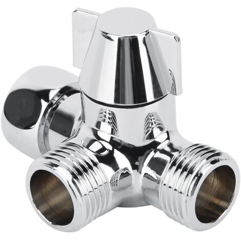 Drei-Wege-G1/2"-T-förmiger Duschadapter für Bidet und Toilette, Wasserabscheider