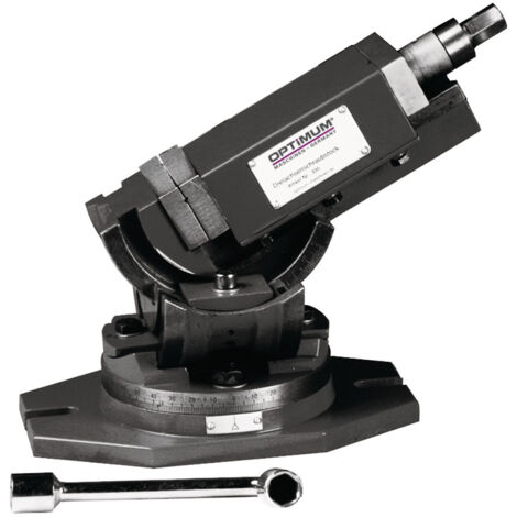 Dreiachsenschraubstock MV3-75 Optimum
