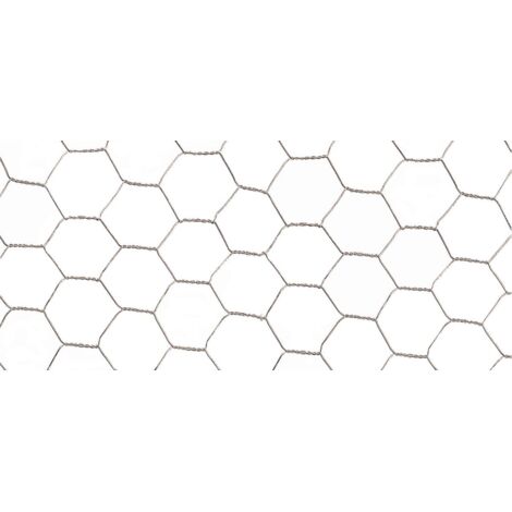 Dreifach gedrehtes Drahtgeflecht "Galvanex 13" - 0,50 x 5 m/13 x 0,7 mm Nortene