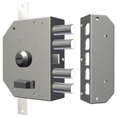 DREIFACH SICHERHEITSSCHLOSS PUMPENZYLINDER CR ART.3250 SCHLÜSSEL DX