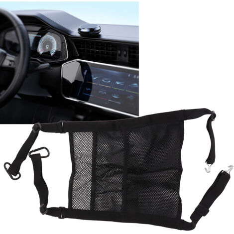 Dreifach-Trenngitter für Autos, Mehrzweck-Netzorganizer, Schulstil, 27 x 31 cm, Nylon, für Hunde, Familien, SUVs