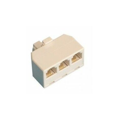 Dreifacher modularer Telefonverteiler RJ 11 GSC 2600944