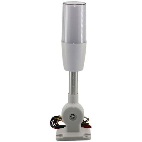 Dreifarbige zusammenklappbare 24-V-LED-Warnleuchte, Alarm-LED-Signalsäule, Warnleuchte für Maschinen, Anzeige F