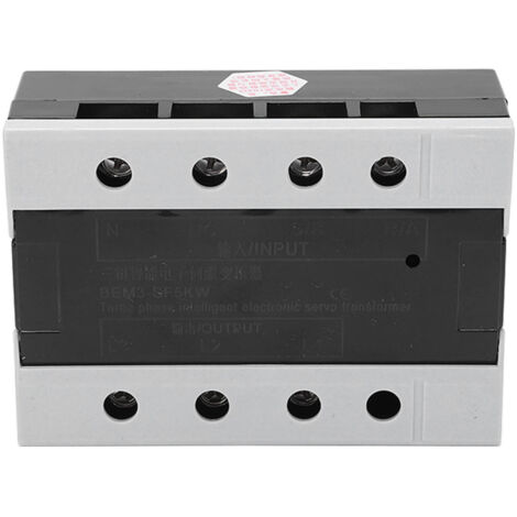 Dreiphasiger elektronischer 5-kW-Servotransformator-Abwärtsspannungswandler, Eingang 360–420 V, Ausgang 200–230 V