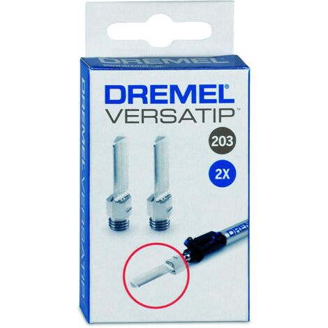 Dremel 203 Accessori per Sagomare a Caldo per Versatip, 2 Pezzi