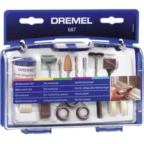 Dremel 2615S724JA Set di accessori multiuso da 150 pezzi DREMEL® (724) Ø  gambo 3.2 mm