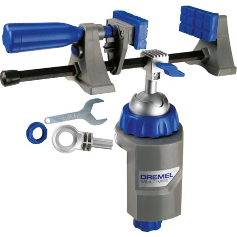 Dremel 3-in-1 Multi-Schraubstock (Schraubstock, Schraubzwinge, Gerätehalter)
