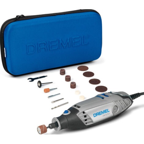 Dremel 3000-15 Corded Multi Tool Kit Complete with 15 Piece Accessory Kit in a S