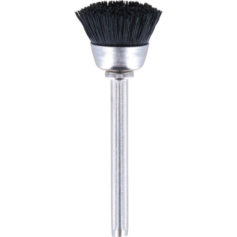 Dremel 404 brosse à coupelles - set d'accessoires pour outil multifonction avec 2 brosses à coupelles Ø 13 mm pour nettoyer et polir les bijoux, couverts et autres matériaux en laiton, métal, acier in