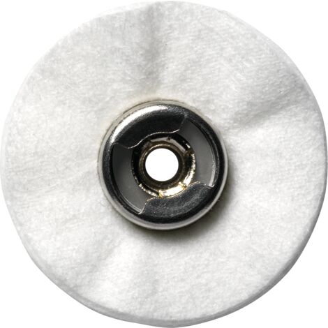 Dremel 423S EZ SpeedClic Disco de pulir para acero, aluminio, latón, plata, oro (25 mm)