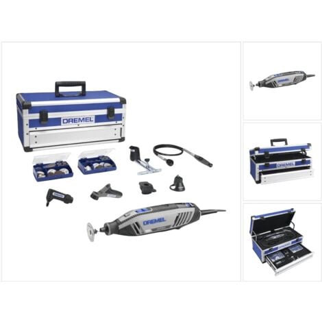 Dremel 4250 Multifunktionsgerät 175 Watt + 128 tlg. Zubehör Set + Vorsätze + Koffer ( 4250-6-128 )