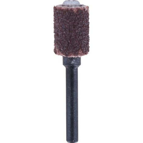 Dremel 430 Schleifband mit Schleifdorn - Zubehörsatz für Multifunktionswerkzeug mit 1Schleifband und Schleifdorn Körnung 60 6,4mm, zum Schleifen von Aluminium, Plexiglas, Kunststoff u.v.m.