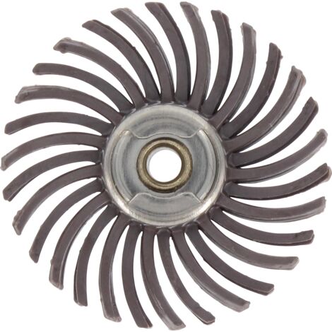 Dremel 471S EZ SpeedClic brosse de meulage fin - kit d'accessoires pour outil multifonction avec 1 brosse de meulage fin granulométrie 36 25 mm pour ébavurer, nettoyer et polir les détails en plastiqu