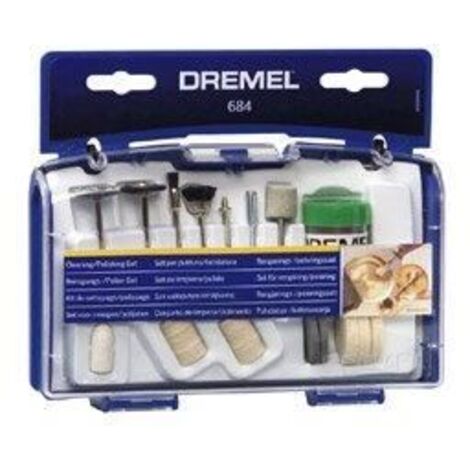 DREMEL 684 (2.615.068.4JA) (20pc) Cleaning & polishing set