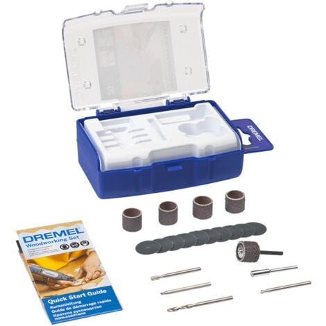 Dremel Coffret d'accessoires travail du bois
