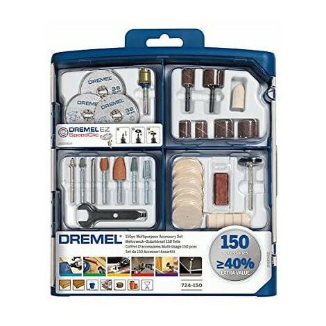 main image of "Dremel - Coffret multi-usages 150 accessoires - 2615S724JA"