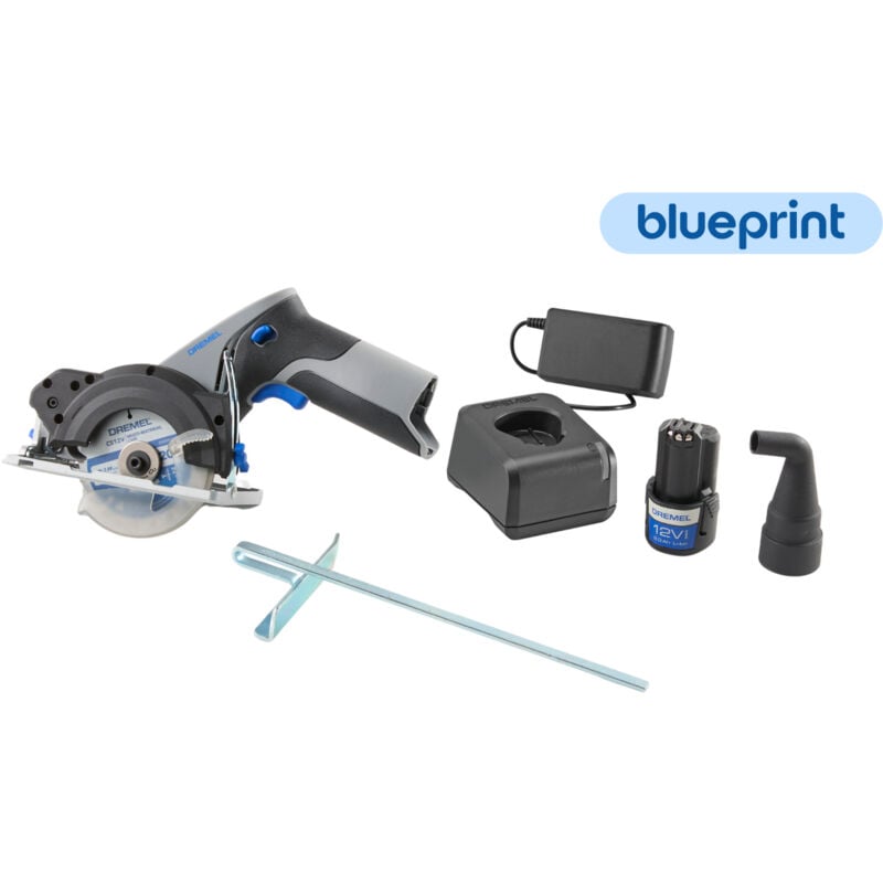 Akku-Kreissäge 12V mit Laser CS12V-S1 Scie circulaire portative sans fil - Dremel