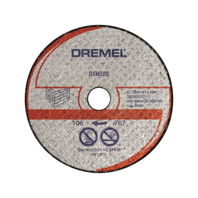 Dremel - Lot de 2 Disques pour Scie Compacte DSM20