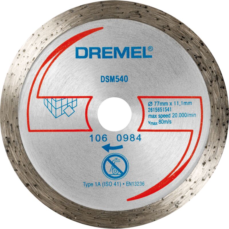 Dremel PRO Cutting DREMEL DSM20 Diamond Tile Cutting Wheel DSM540 2615S540JB