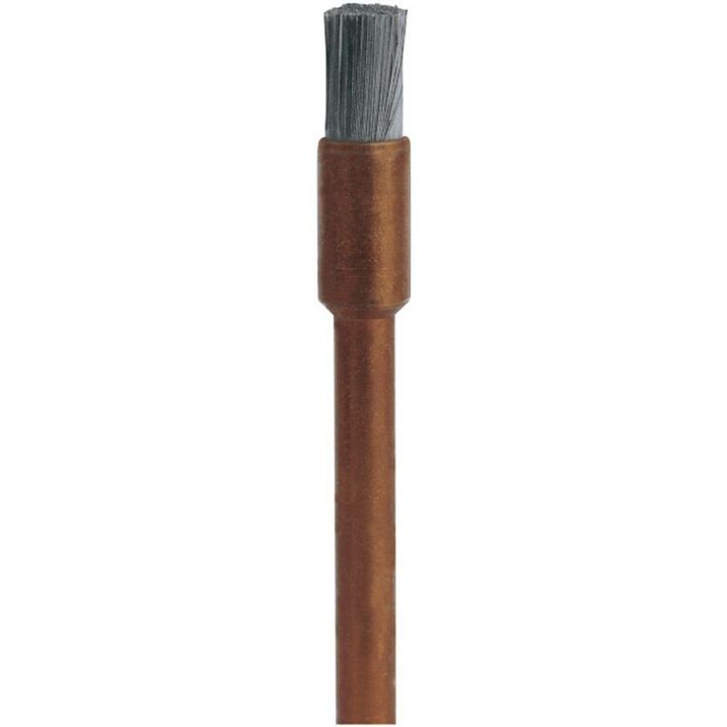 Image of Dremel - 532 Set di accessori per spazzole in acciaio inossidabile, 3 spazzole (3,2 mm) per la pulizia di materiali resistenti alla corrosione