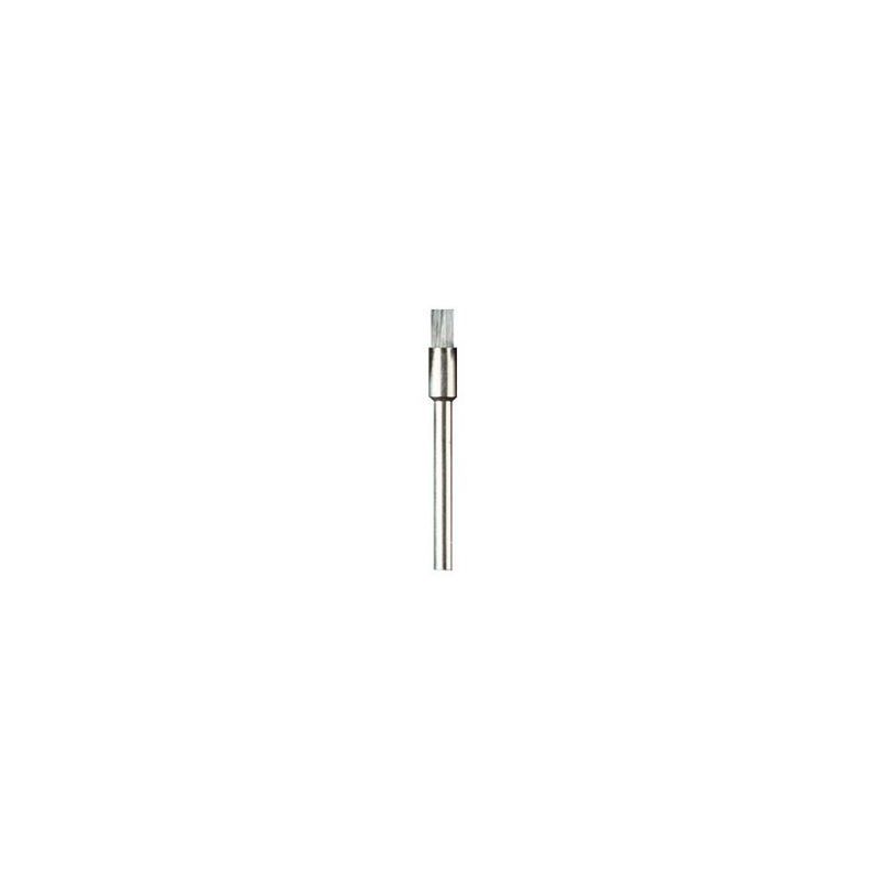 Image of Bosch - dremel 443 3 spazzole in acciaio al carbonio 3,2 mm