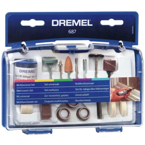 Dremel687jaset 52 accessorimultiuso