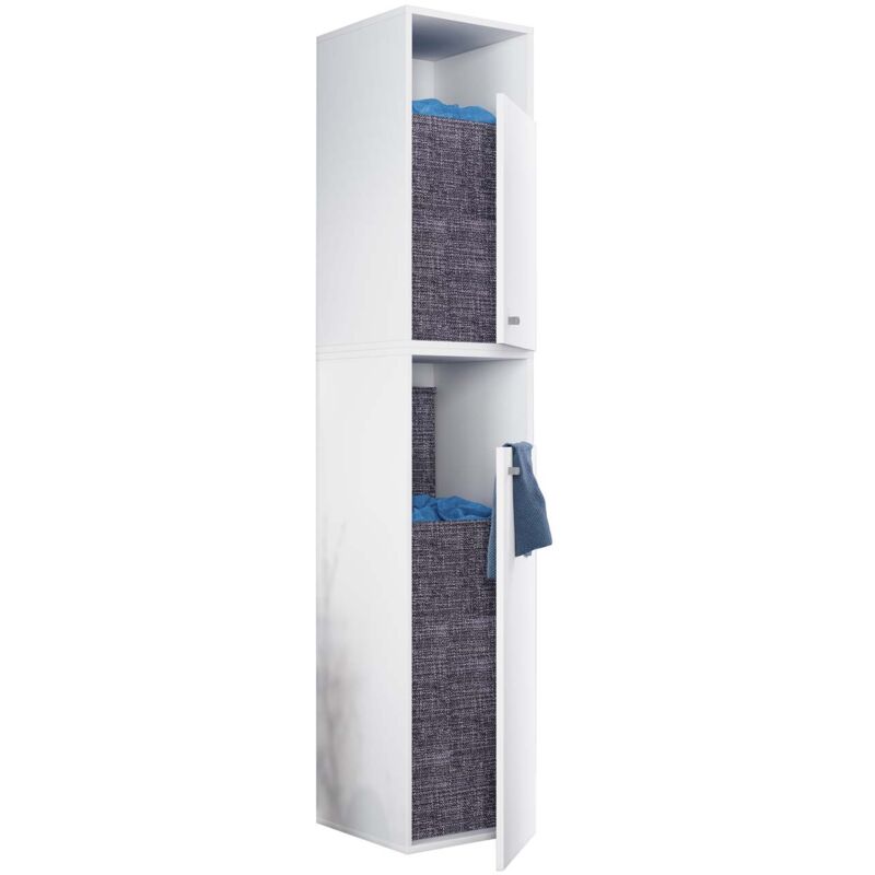 Ebuy24 - Mobilier de badge : grande agression Dreso h. 184 x b 35x p. 39 cm Blanc