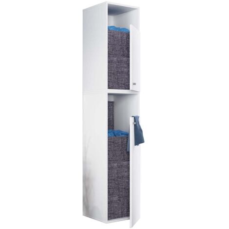 DresoIXXL Badschrank weiß.