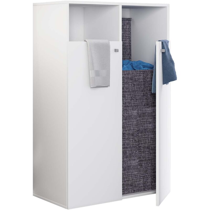 Ebuy24 - DresoXL armoire de salle de bain blanc.