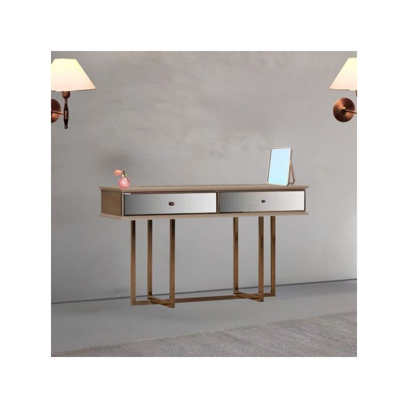 Dresser Eliza con 2 cassetti e gambe in metallo