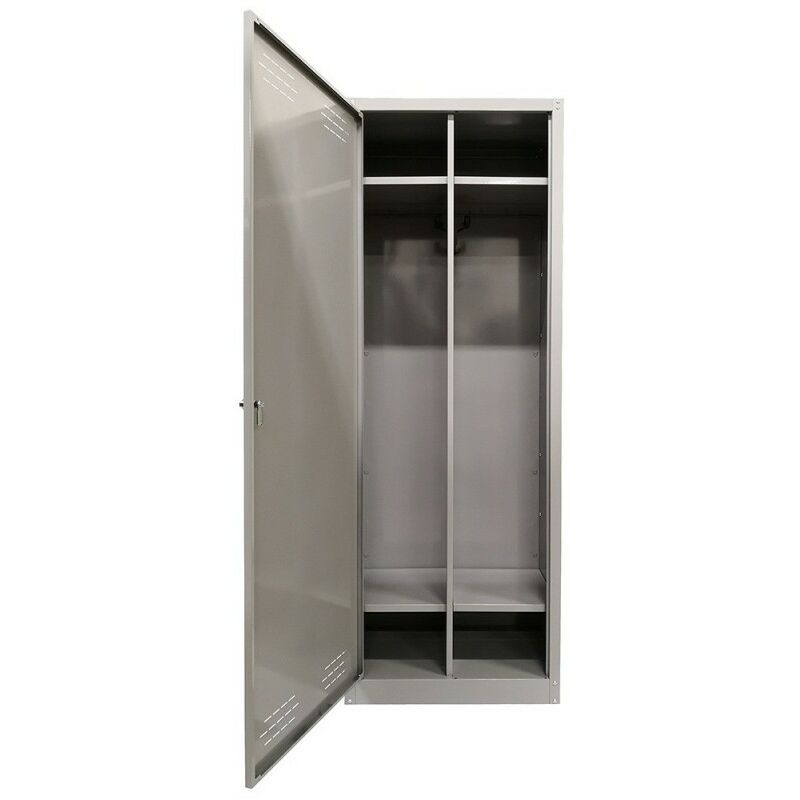 Grima - Dressing métallique 1 porte Cm. 60Lx40Px167H